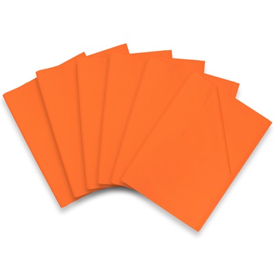 Orange Acid Free Tissue Paper